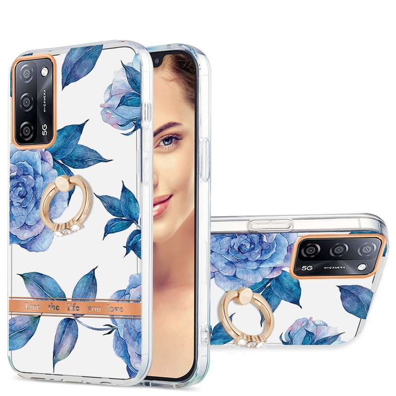 For Samsung Galaxy Z Fold4 GKK Magnetic Hinge Flip Phone Case with Holder & Pen Slot(Champagne Gold)