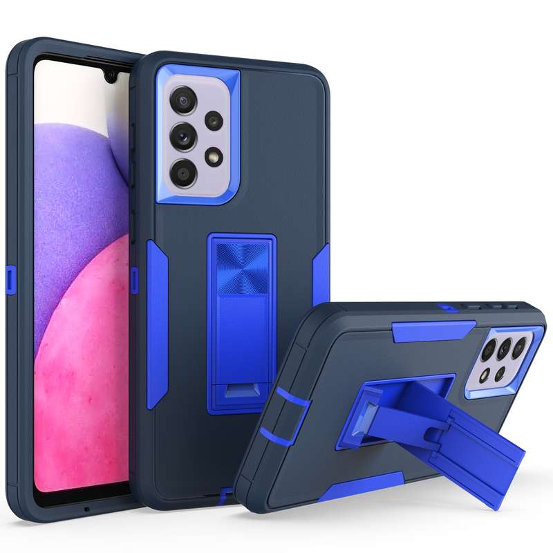 For Samsung Galaxy A33 5G Magnetic Holder Phone Case(Black)
