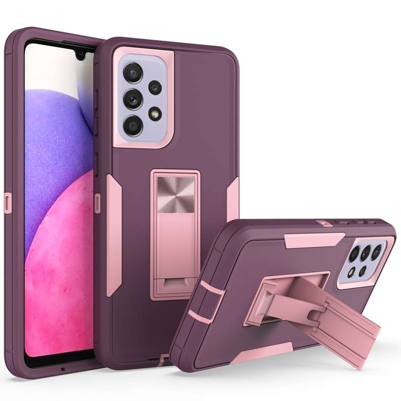 For Samsung Galaxy Z Fold4 GKK Magnetic Hinged Folding Full Phone Case(Champagne Gold)