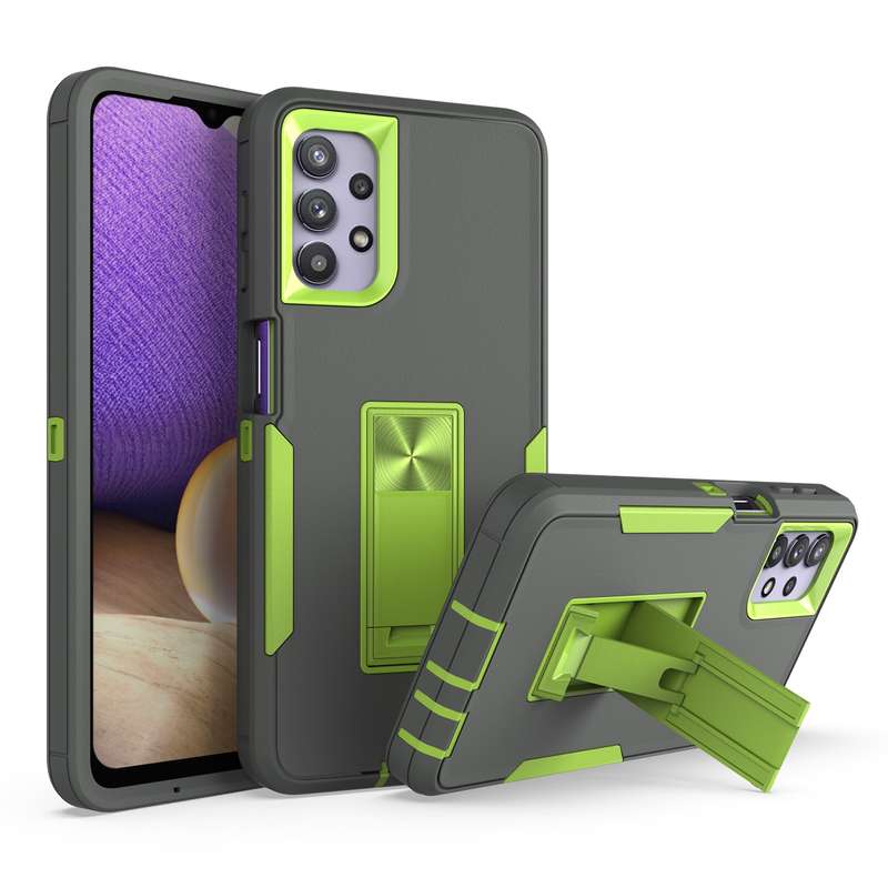 For Samsung Galaxy A32 5G Magnetic Holder Phone Case(Black)