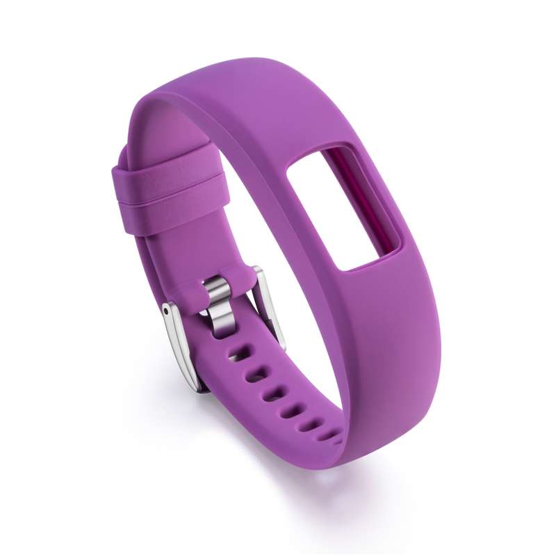 For Garmin Vivofit 4 Gloss & Color Integrated Silicone Watch Band(Facebook)