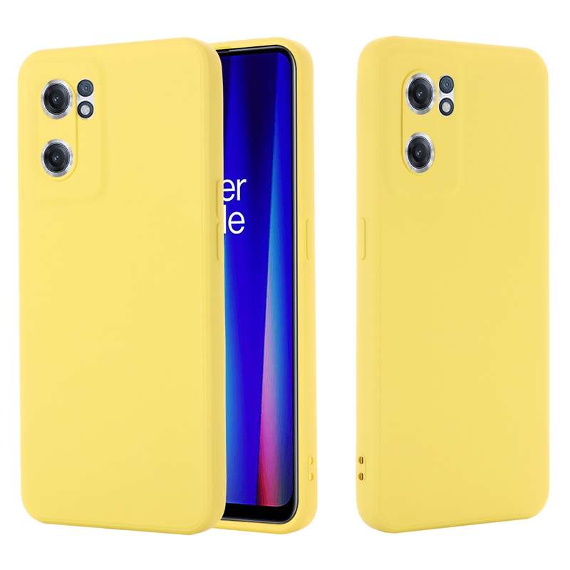 For OnePlus Nord CE 2 5G Pure Color Liquid Silicone Shockproof Full Coverage Phone Case(Green)