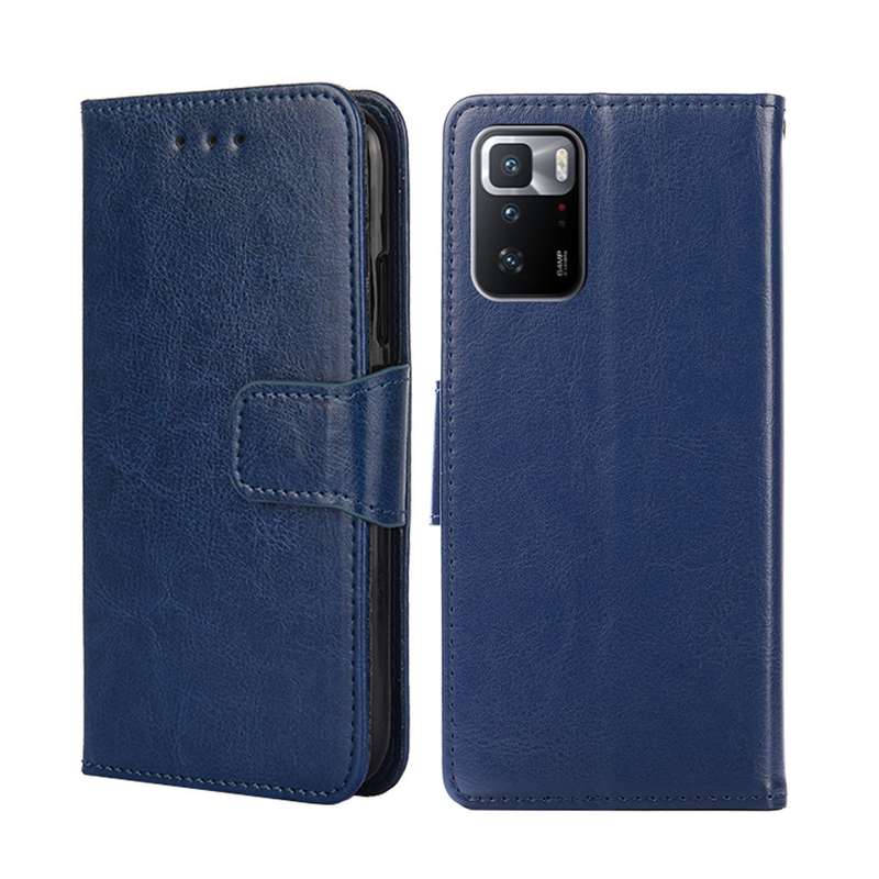 For Xiaomi Redmi Note 10 Pro 5G CN Version Crystal Texture Leather Phone Case(Red)