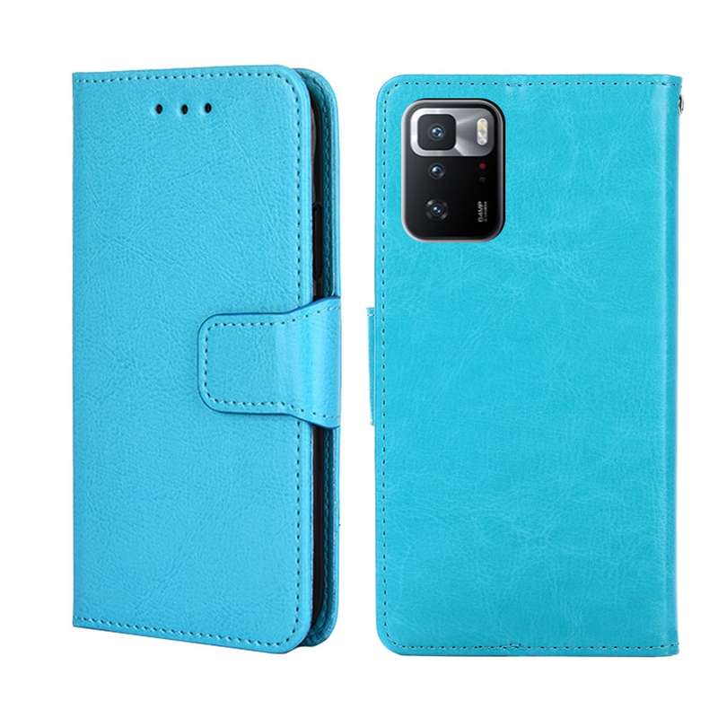 For Xiaomi Redmi Note 10 Pro 5G CN Version Crystal Texture Leather Phone Case(Red)