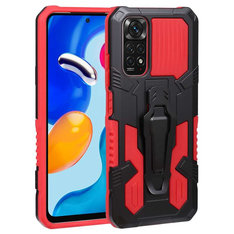 For Xiaomi Poco X4 Pro 5G Armor Warrior PC + TPU Phone Case(Green)