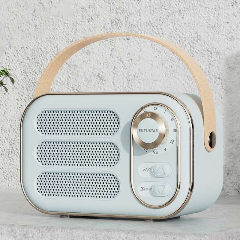 DW13 Portable HIFI Mini Retro Wireless Bluetooth Speaker(Pink)
