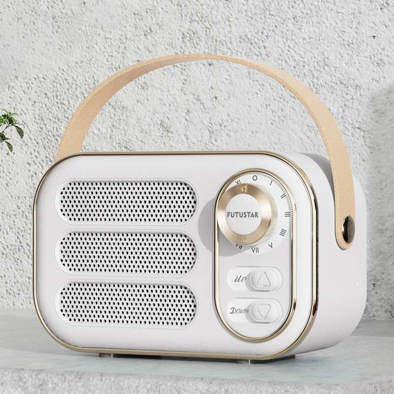 DW13 Portable HIFI Mini Retro Wireless Bluetooth Speaker(Pink)