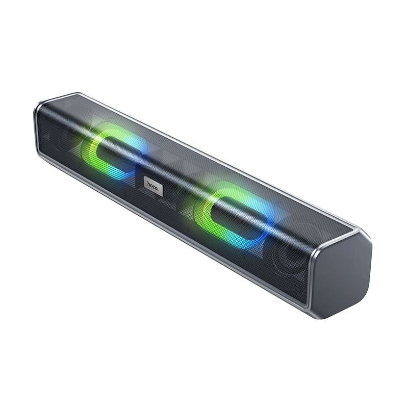 hoco BS49 Bluetooth 5.1 Dazzling Sound Desktop Wireless Speaker(Black)