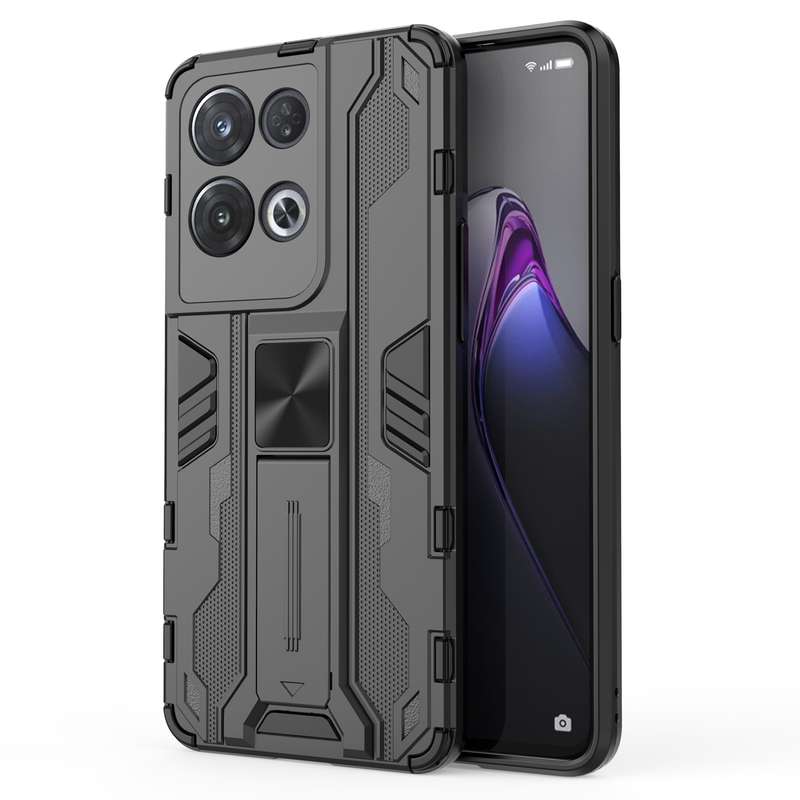 For OPPO Reno8 Pro 5G Supersonic PC + TPU Shock-proof Phone Case(Blue)