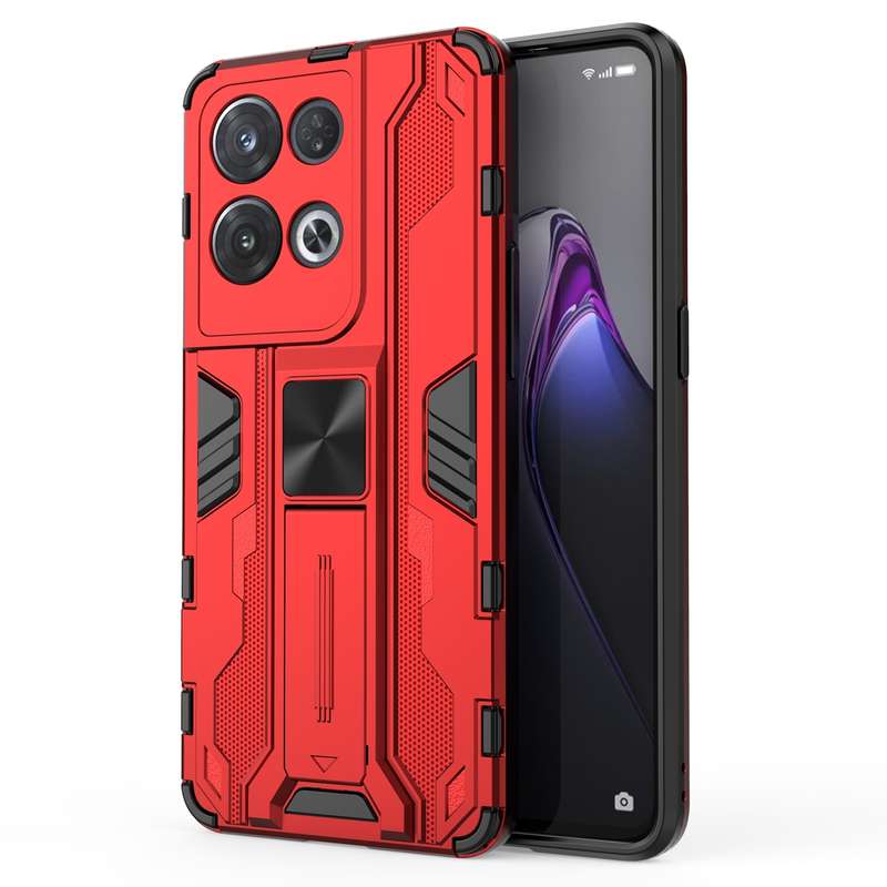 For OPPO Reno8 Pro 5G Supersonic PC + TPU Shock-proof Phone Case(Blue)
