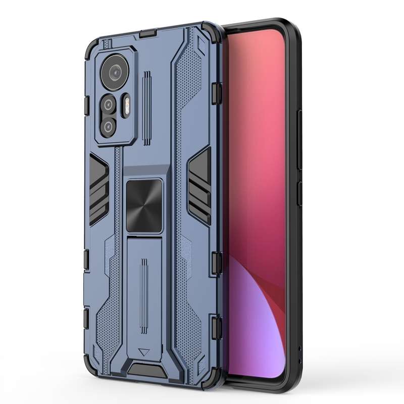 For Samsung Galaxy A23 Punk Armor 2 in 1 PC + TPU Shockproof Phone Case with Invisible Holder(Red)