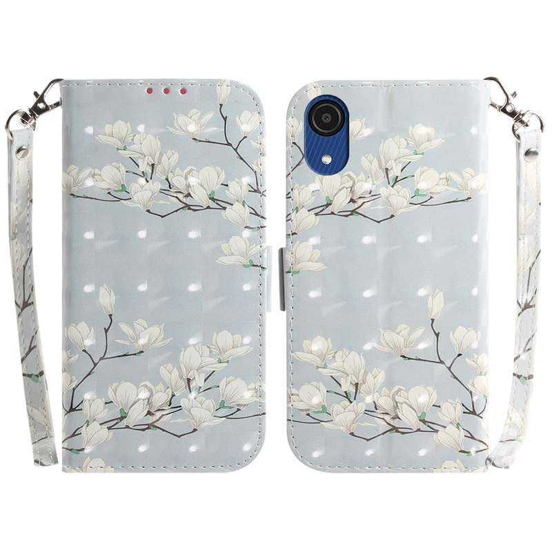 For Samsung Galaxy A03 Core 3D Colored Horizontal Flip Leather Phone Case(Squirrels)