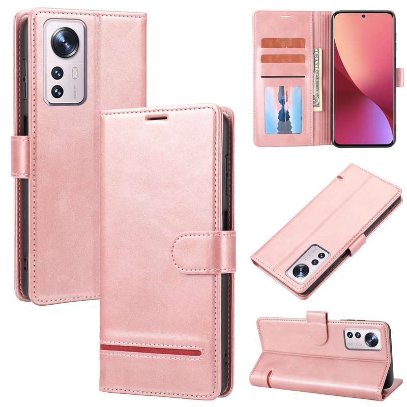 For Xiaomi 12 Pro Classic Wallet Flip Leather Phone Case(Brown)