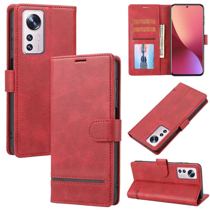For Xiaomi 12 Pro Classic Wallet Flip Leather Phone Case(Brown)