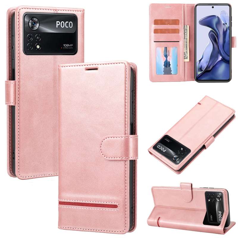 For Xiaomi Poco X4 Pro 5G Classic Wallet Flip Leather Phone Case(Black)