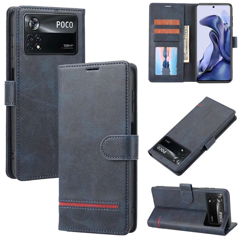 For Xiaomi Poco X4 Pro 5G Classic Wallet Flip Leather Phone Case(Black)