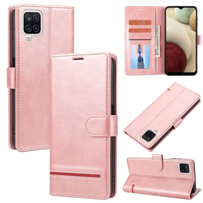 For Samsung Galaxy A32 4G Classic Wallet Flip Leather Phone Case(Pink)
