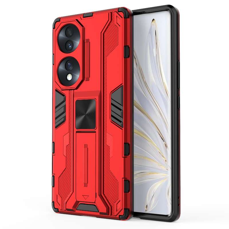 For Honor 70 5G Supersonic PC + TPU Shock-proof Protective Phone Case(Black)