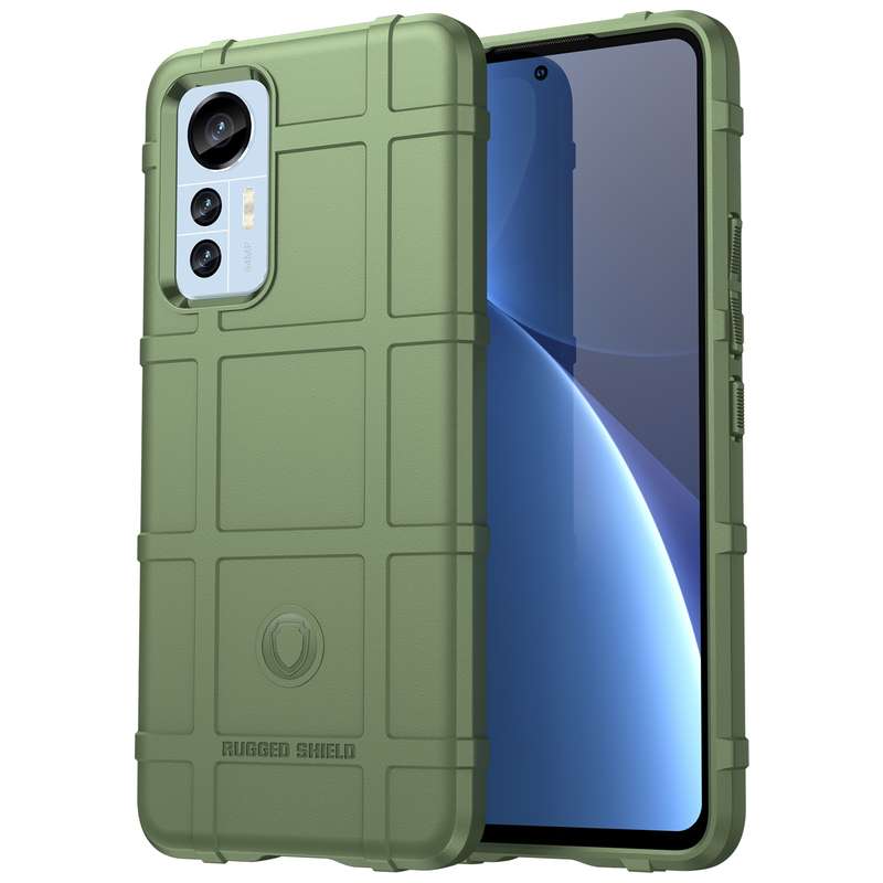 For Xiaomi 12 Lite Full Coverage Shockproof TPU Phone Case(Green)