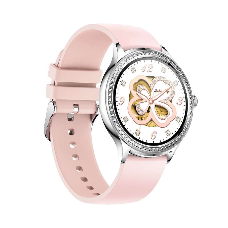 AK35 1.32 inch IPS Color Screen Smart Watch, Support Sleep Monitoring/Blood Oxygen Monitoring(Gold S