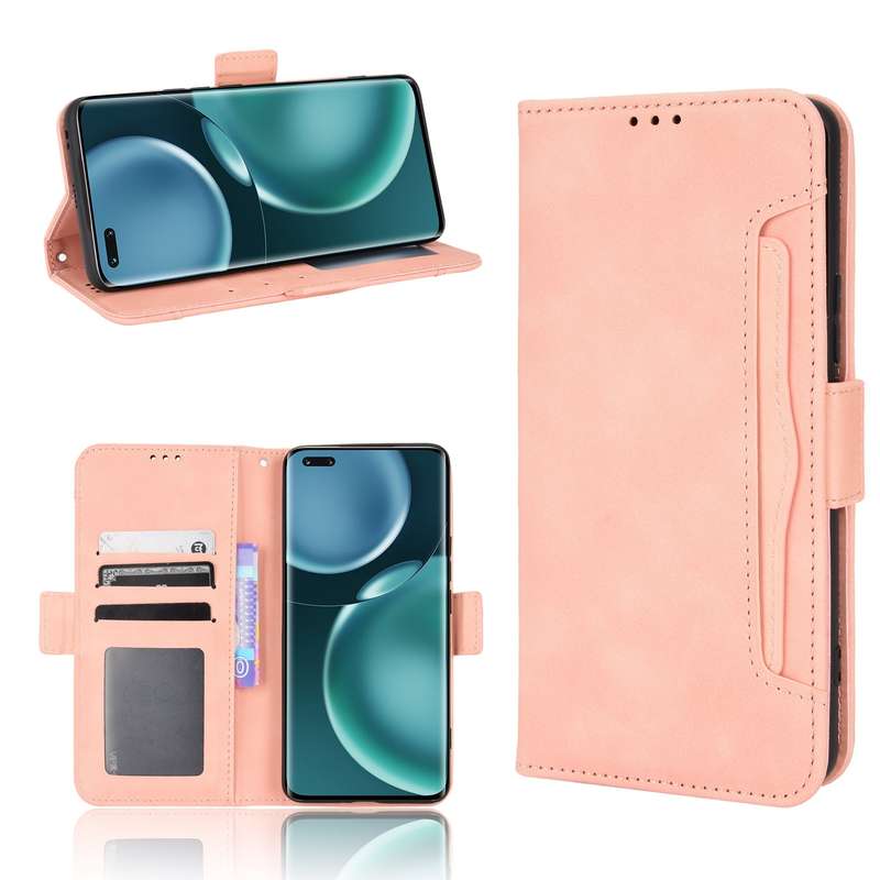 For Honor Magic4 Pro Skin Feel Calf Pattern Leather Phone Case(Blue)