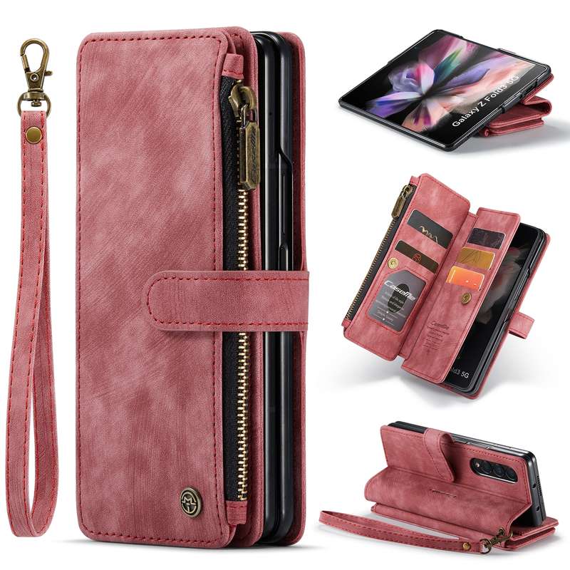 For Xiaomi 12 Pro CaseMe 013 Multifunctional Horizontal Flip Leather Phone Case(Blue)