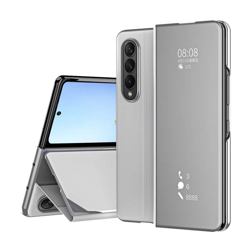 For Samsung Galaxy Z Fold4 Full Body Hinge Phone Case(Transparent)