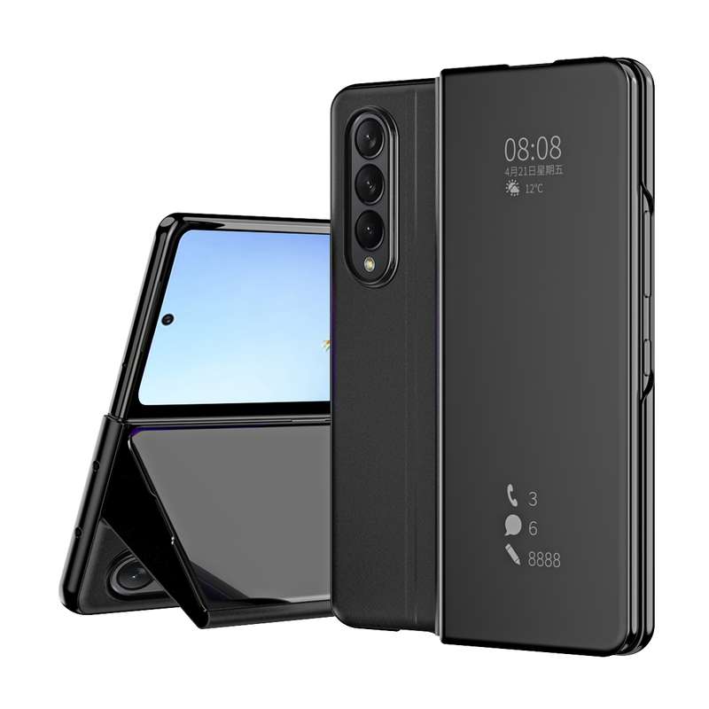For Samsung Galaxy Z Fold4 Full Body Hinge Phone Case(Transparent)