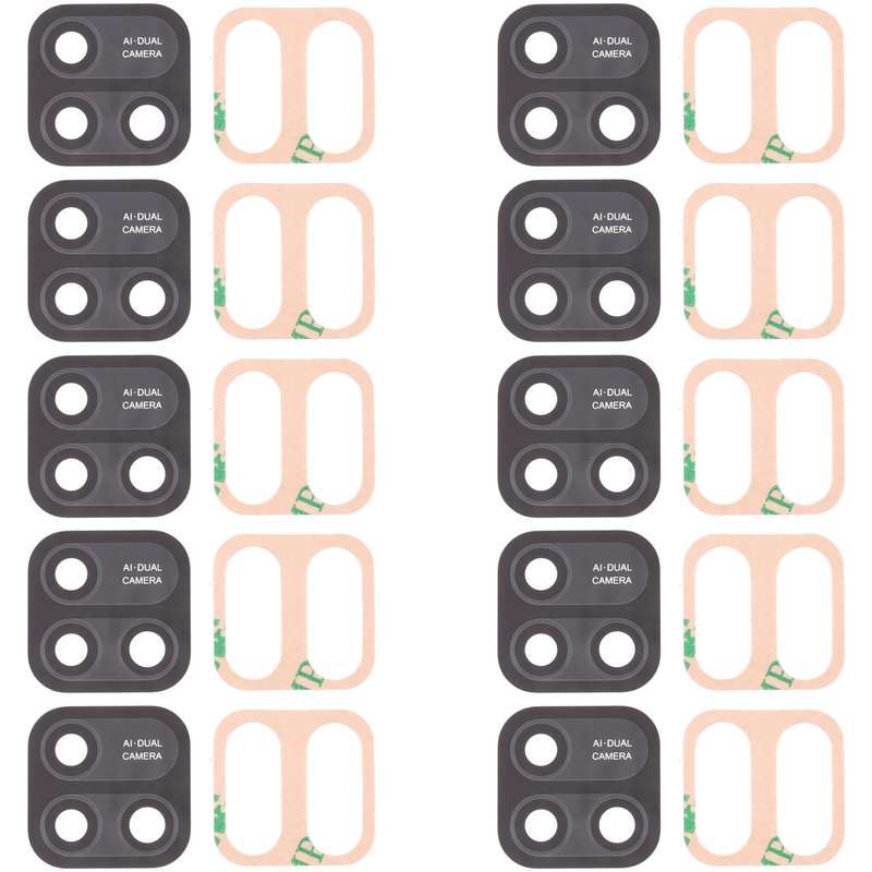 For Infinix Hot 10i/Smart 5 Pro X659B PR652B X658E PR652C 10pcs Back Camera Lens