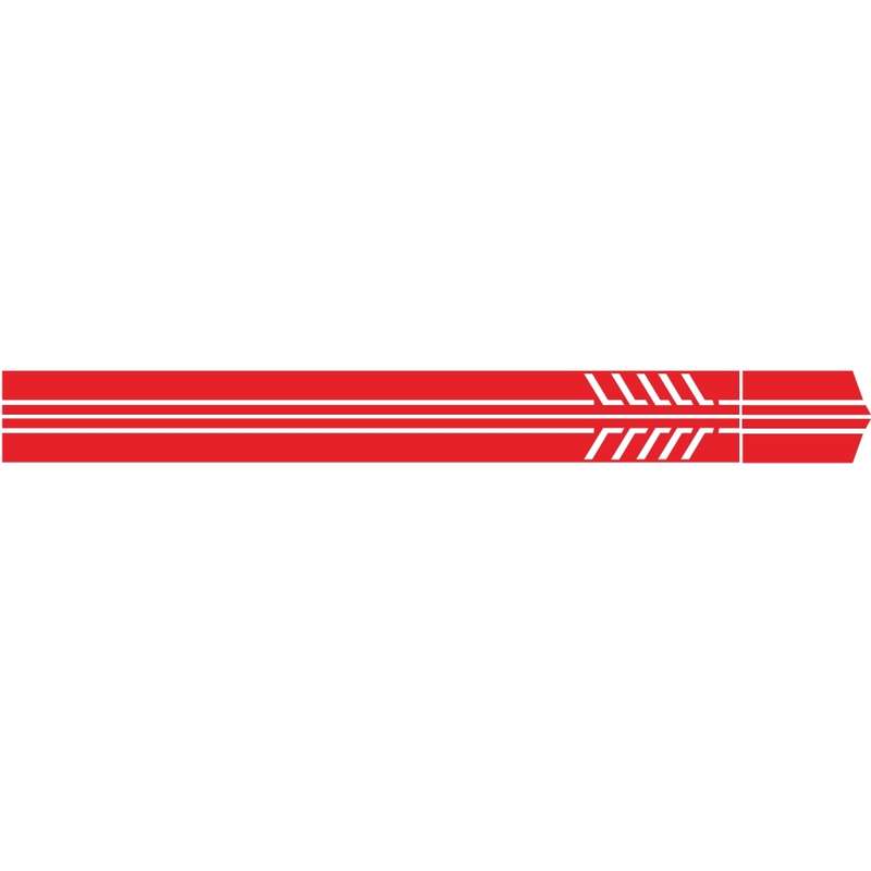 D-655 Universal Car Modified Decorative Sticker(Red)