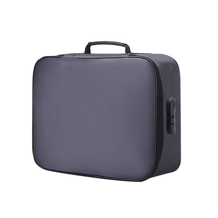 Multifunctional Thickened Large-capacity Document Storage Bag, Specification:Three Layers with Passw
