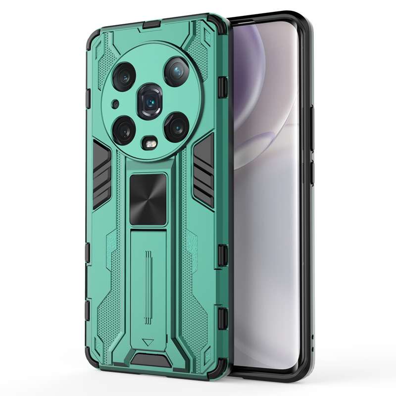 For Honor Magic4 Pro Supersonic PC + TPU Shock-proof Protective Phone Case(Black)