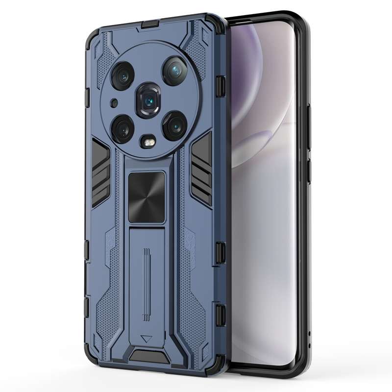 For Honor Magic4 Pro Supersonic PC + TPU Shock-proof Protective Phone Case(Black)
