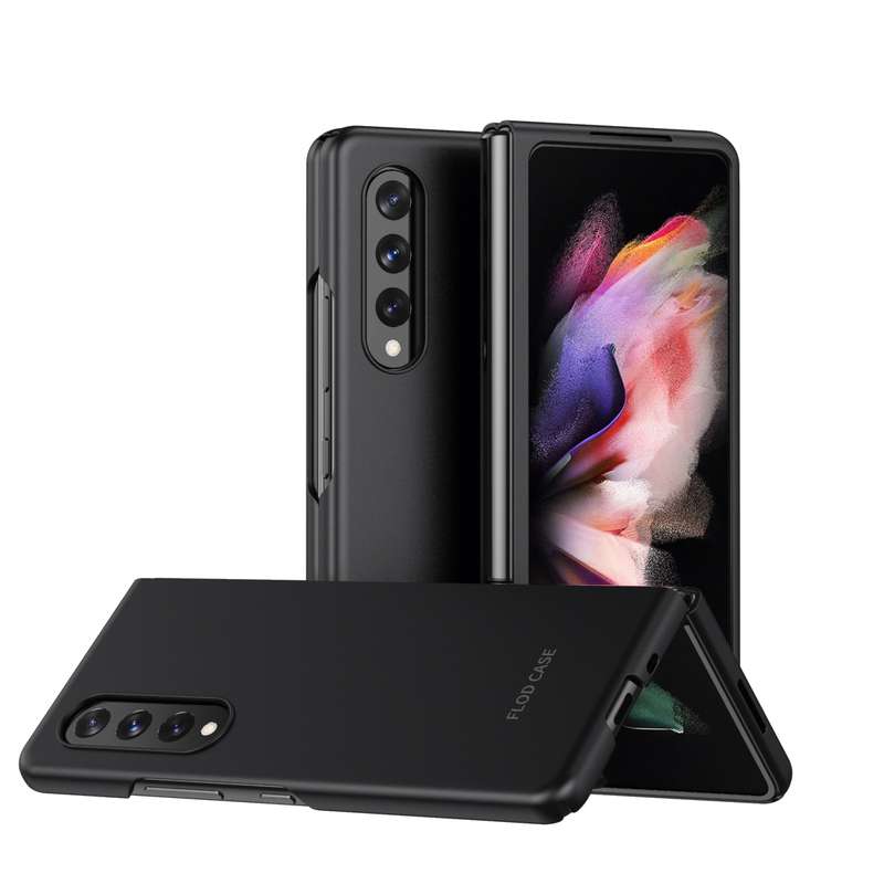 For Samsung Galaxy Z Fold4 5G Skin Feel Shockproof PC Fold Protective Phone Case(Green)