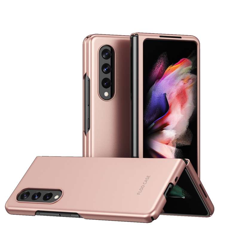 For Samsung Galaxy Z Fold4 5G Skin Feel Shockproof PC Fold Protective Phone Case(Green)