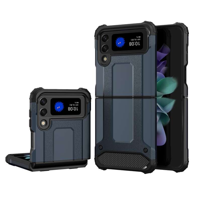 For Samsung Galaxy Z Flip3 5G Magic Armor TPU + PC Phone Case(Black)