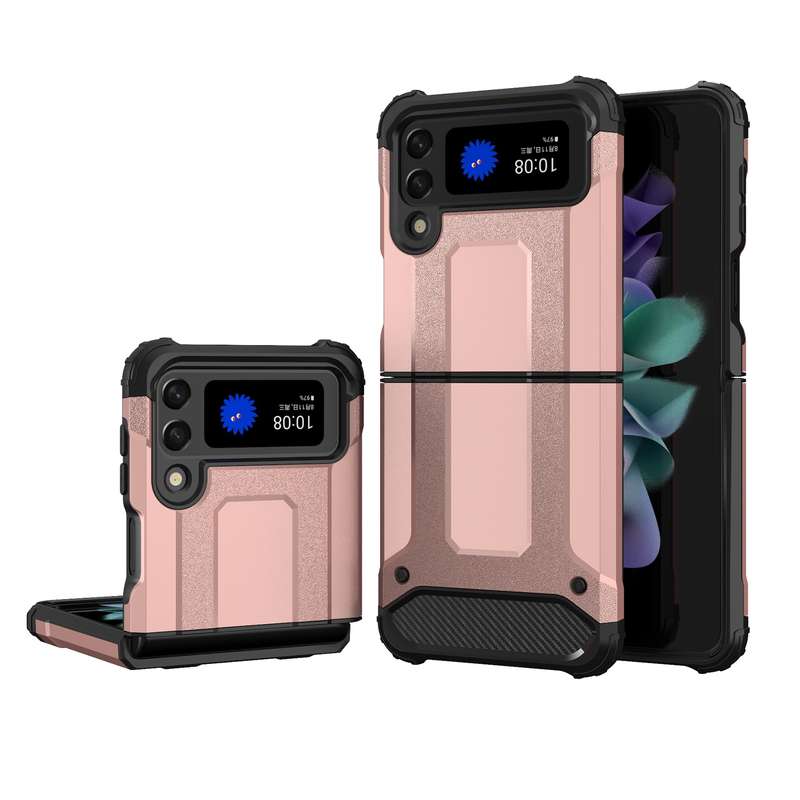For Samsung Galaxy Z Flip3 5G Magic Armor TPU + PC Phone Case(Black)