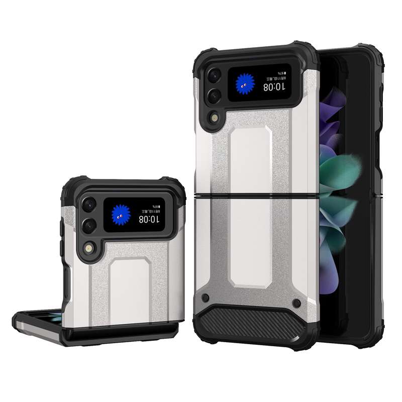 For Samsung Galaxy Z Flip3 5G Magic Armor TPU + PC Phone Case(Black)