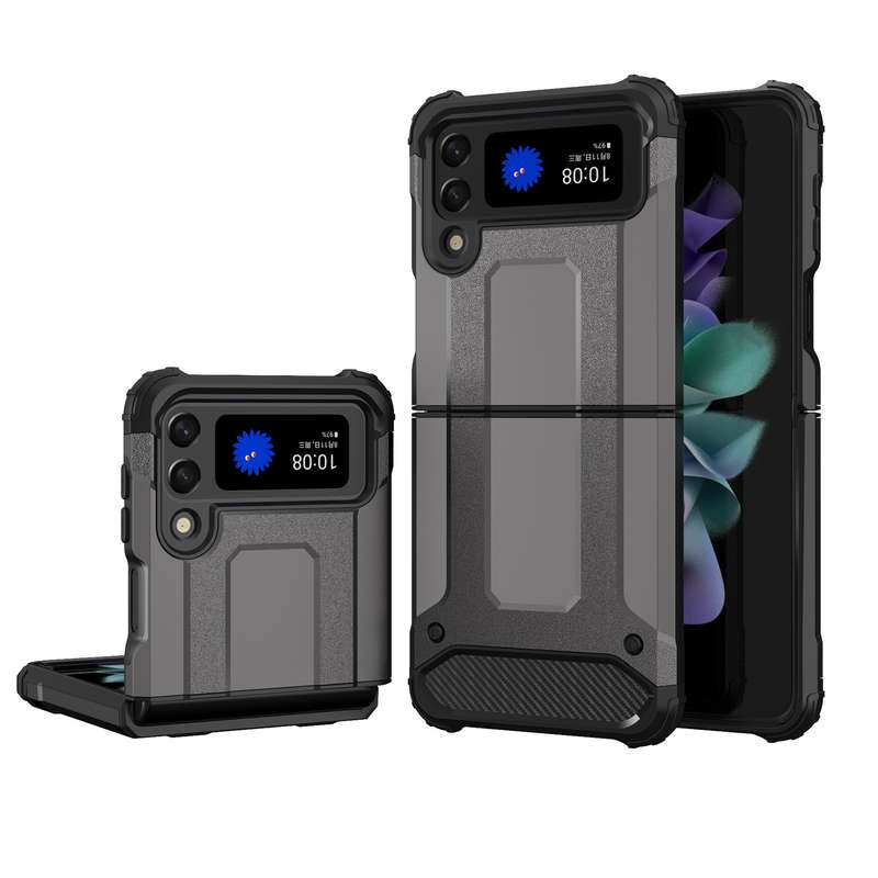 For Samsung Galaxy Z Flip3 5G Magic Armor TPU + PC Phone Case(Black)