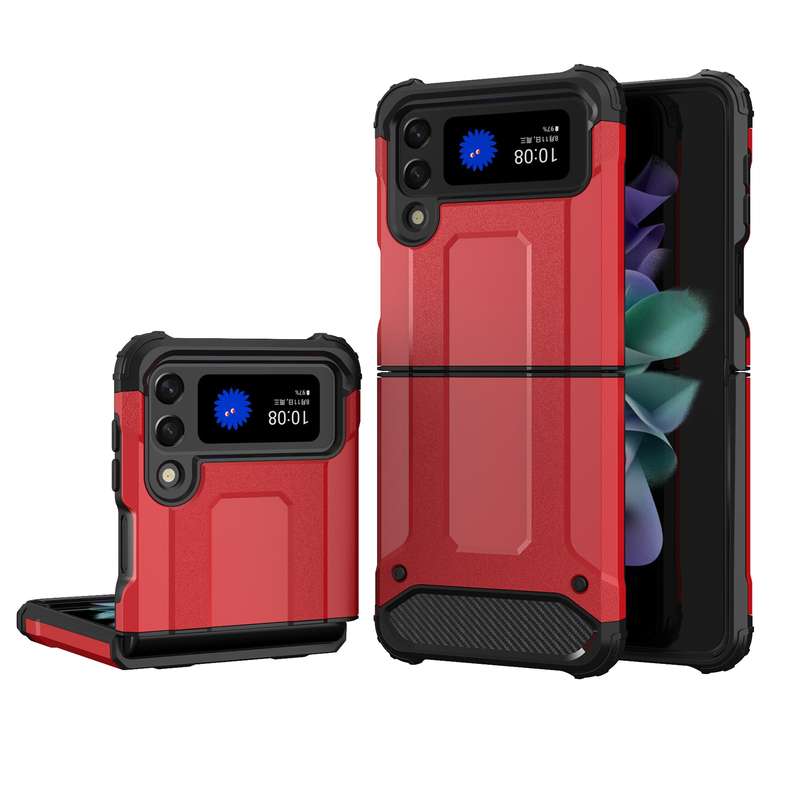For Samsung Galaxy Z Flip3 5G Magic Armor TPU + PC Phone Case(Black)