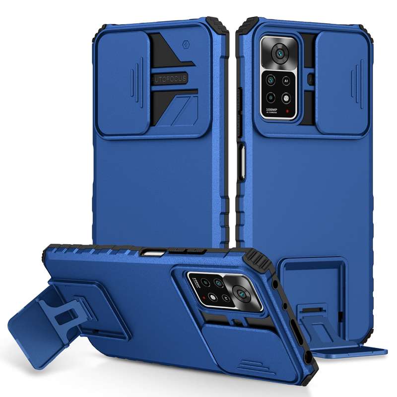 For Samsung Galaxy Z Fold3 Accurate Hole Horizontal Flip Mirror Shockproof Phone Case(Gold)