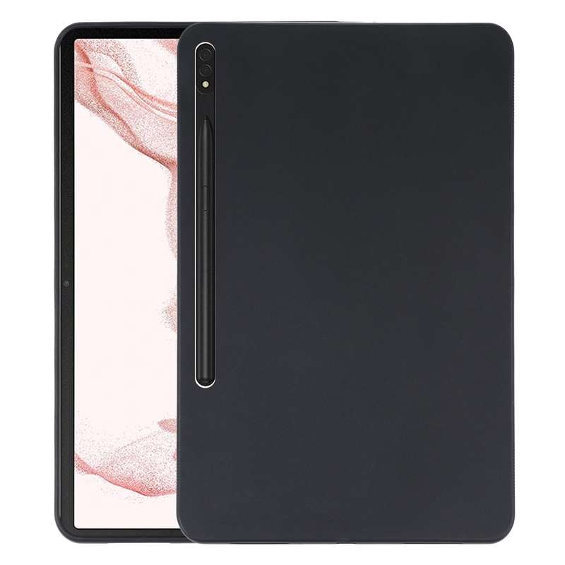 For Samsung Galaxy Tab S9+ / S8+ / S7+ TPU Tablet Case(Black)