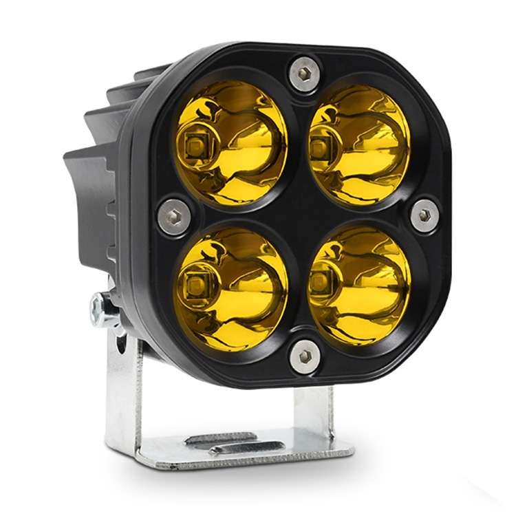 Car 3 inch 4LEDs Continuous Spotlight 20W / 2000LM / 6000K / DC9-80V(White Light)