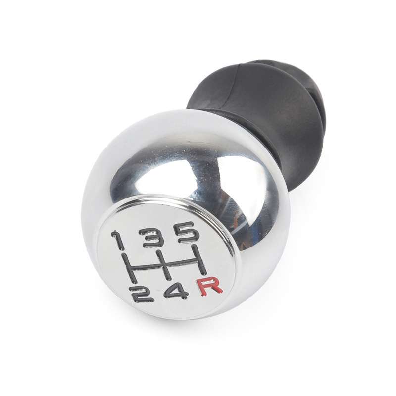 MR-9017 Car Modified Gear Stick Shift Knob Head for Peugeot, Style:5 Speed(Black Red)