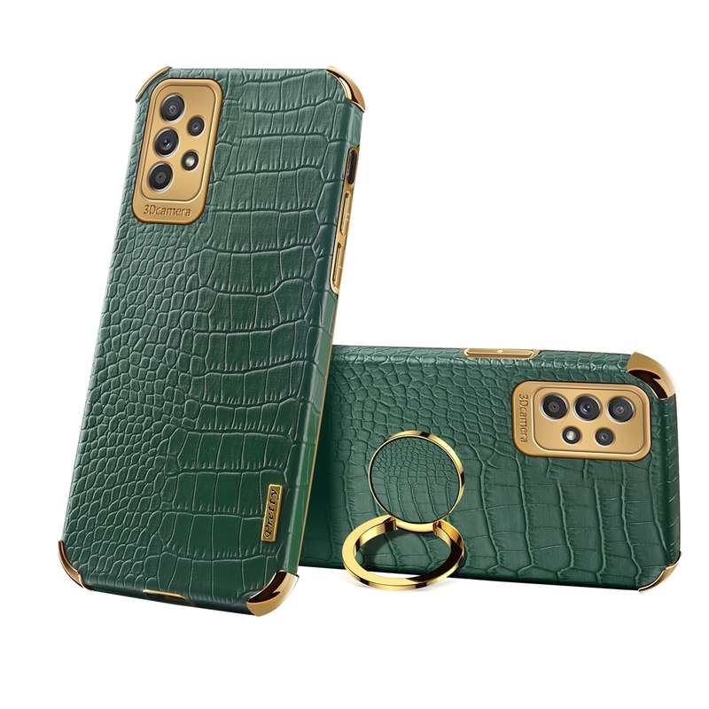 For Galaxy A71 5G Magnetic Crazy Horse Texture Horizontal Flip Leather Case with Holder & Card Slots