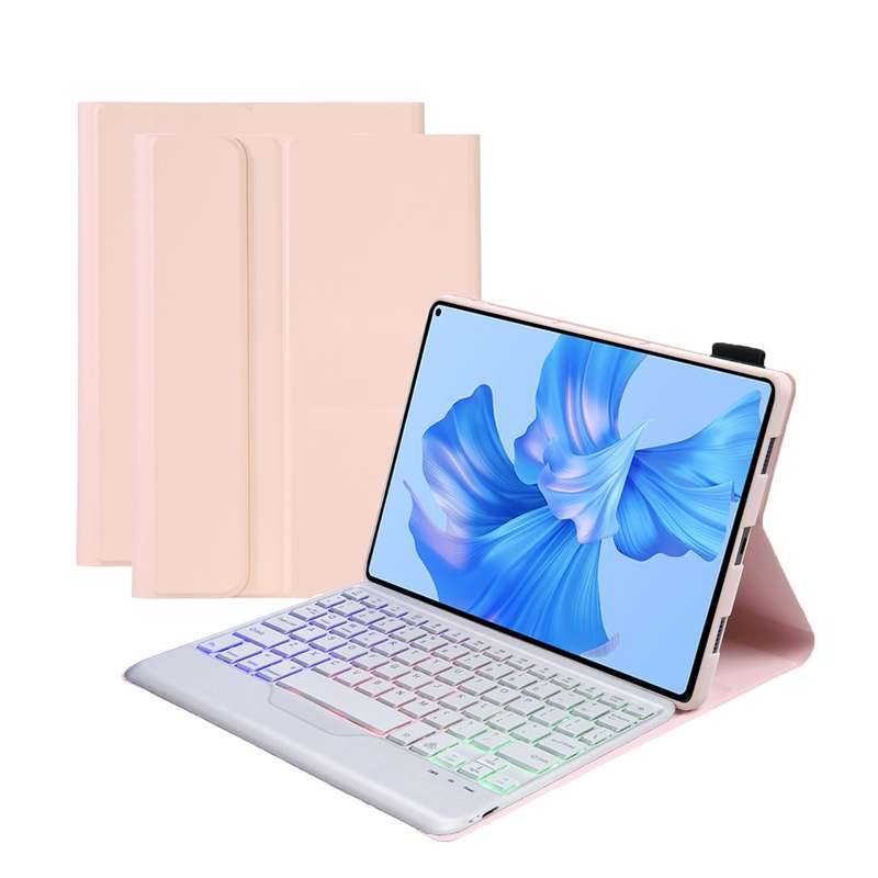For Huawei MatePad Pro 11 2022 AHW12-BS Detachable Backlight Bluetooth Keyboard Tablet Leather Case(