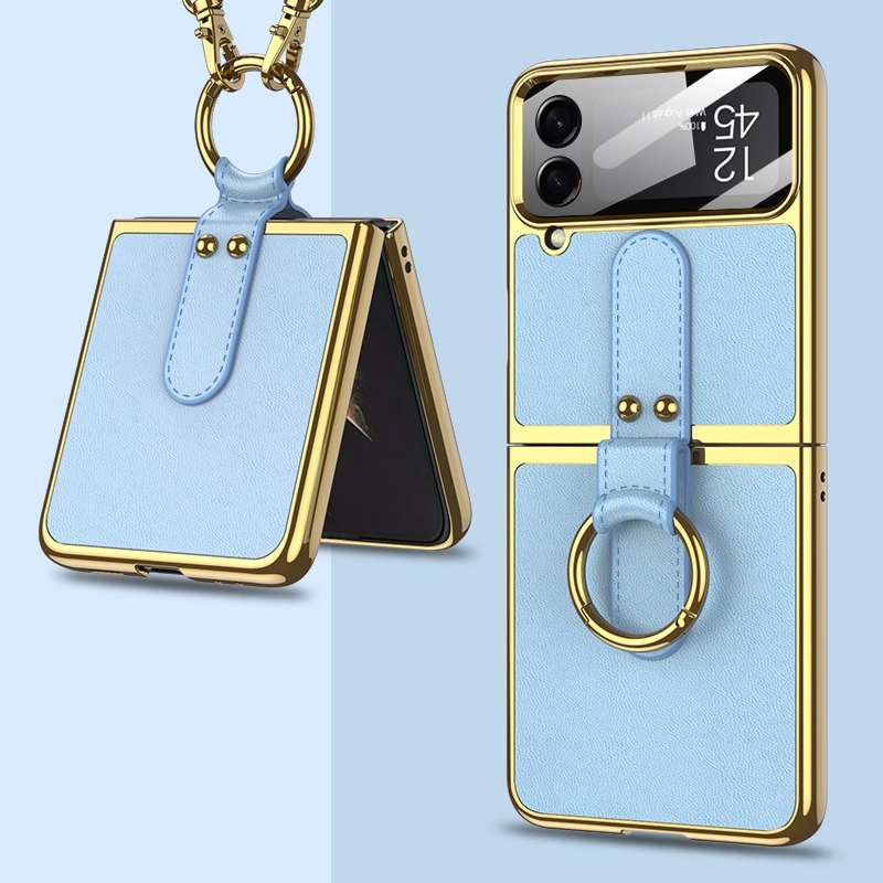 For Galaxy A70s Solid Hyun Color Magnetic Attraction Horizontal Flip Leather Case with Lanyard, Supp