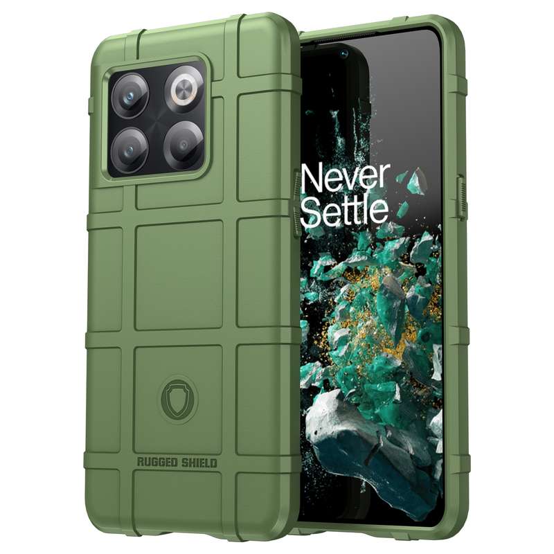 For OnePlus 10T Full Coverage Shockproof TPU Phone Case(Black)