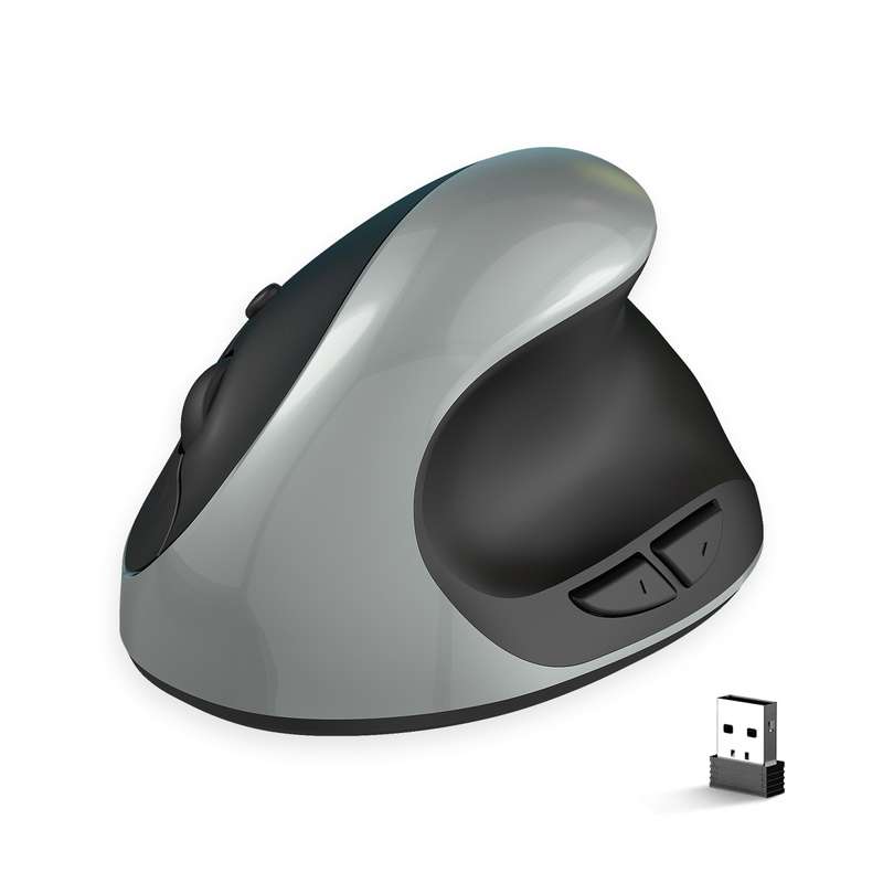 X10 2.4G Wireless Vertical Ergonomic Gaming Mouse(Black)