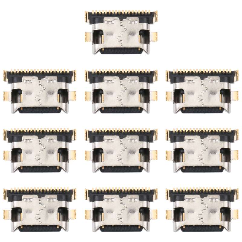 10 PCS Charging Port Connector For Huawei Nova 7 5G/Honor 30